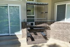 24" X 48" X 96" Outdoor Catio Enclosure