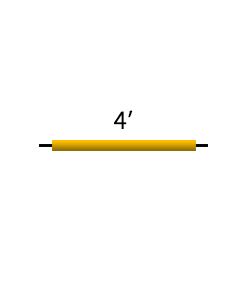 Single 4' Panel Climbing Prevention Roller & Hardware