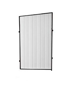 Single 4' X 7' Angled Vinyl Partition Panel