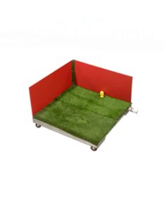 4' X 4' Quick N Clean Potty Station (Commercial)