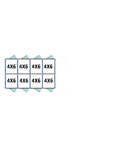 Multiple 4' X 6' Luxury Welded Wire Back to Back Suites x4