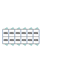  4' X 6' Multiple 7' Tall Back To Back Dog Kennels x6
