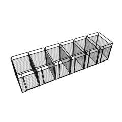 4' X 6' Multiple Standard Full Stall Dog Kennels x6