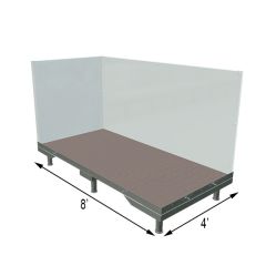 4' X 8' Multiple PRO Quick N Clean Dog Kennel (Insert Only)