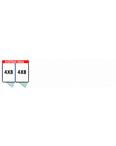  4' X 8' Multiple Vinyl No Back Dog Kennels x2
