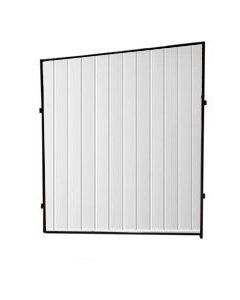 Single 6' X 7' Angled Vinyl Panel