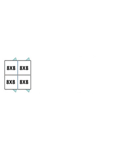 8' X 8' Multiple Standard Back To Back Dog Kennels x2