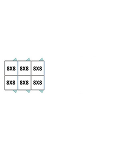 8' X 8' Multiple PRO Back To Back Dog Kennels x3