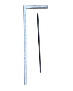 7' Tall Outdoor Catio Tunnel Support Post