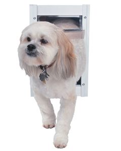 Deluxe Aluminum In Door Pet Door