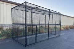 8' X 16' Fully Enclosed 10' Tall Ultra Wire Cage