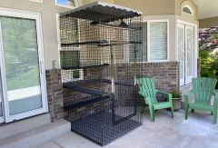 48" X 48" X 96" Outdoor Catio Enclosure