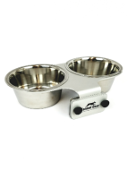 Kennel gear 1 Quart Double Bowl System