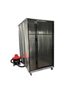 Quick N Clean 4' X 6' X 7' Tall Galvanized Kennel Pod (Single Unit)
