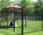 8' Single Center Canvas Top Support Bar