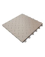 Single 12" X 12" Plastic Floor Tile 