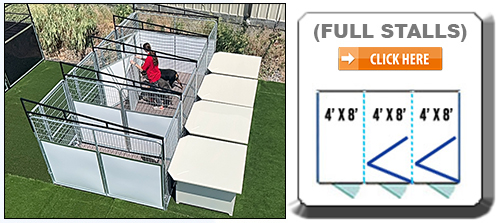 Multiple Full Stall Dog Kennel Link Multiple Full Stall Dog Kennels