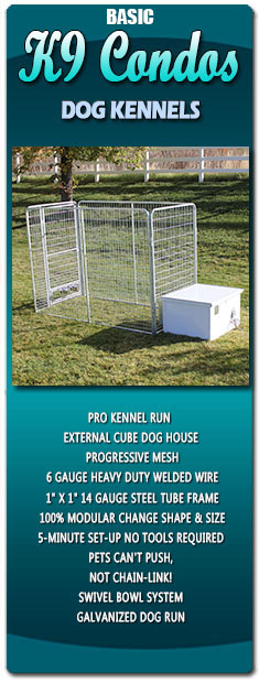Basic K9 Condos Dog Kennels